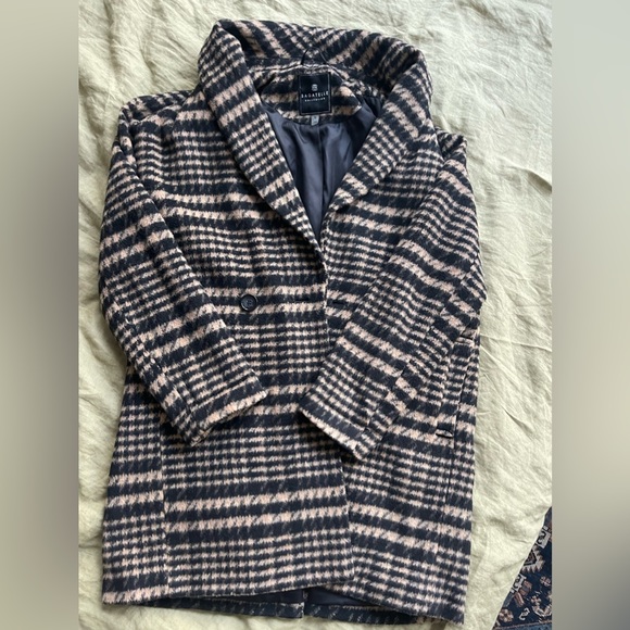 Avec les filles / Bagatelle houndstooth Peacoat size S - Picture 3 of 6